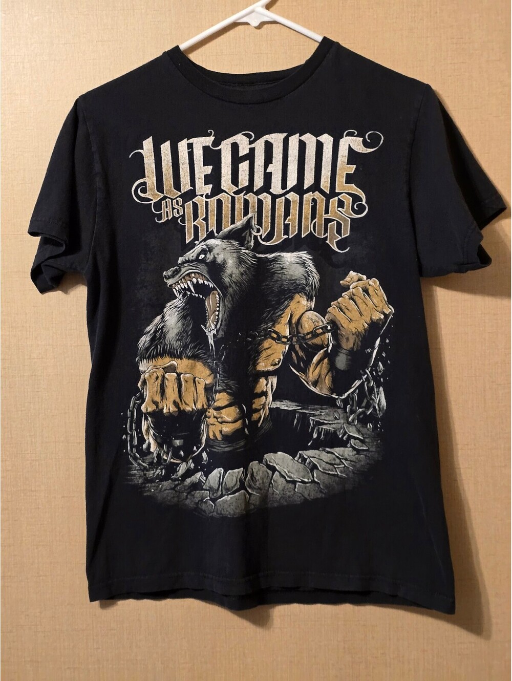 We Came As Romans Chained Bear Band Graphic Tee Size Medium